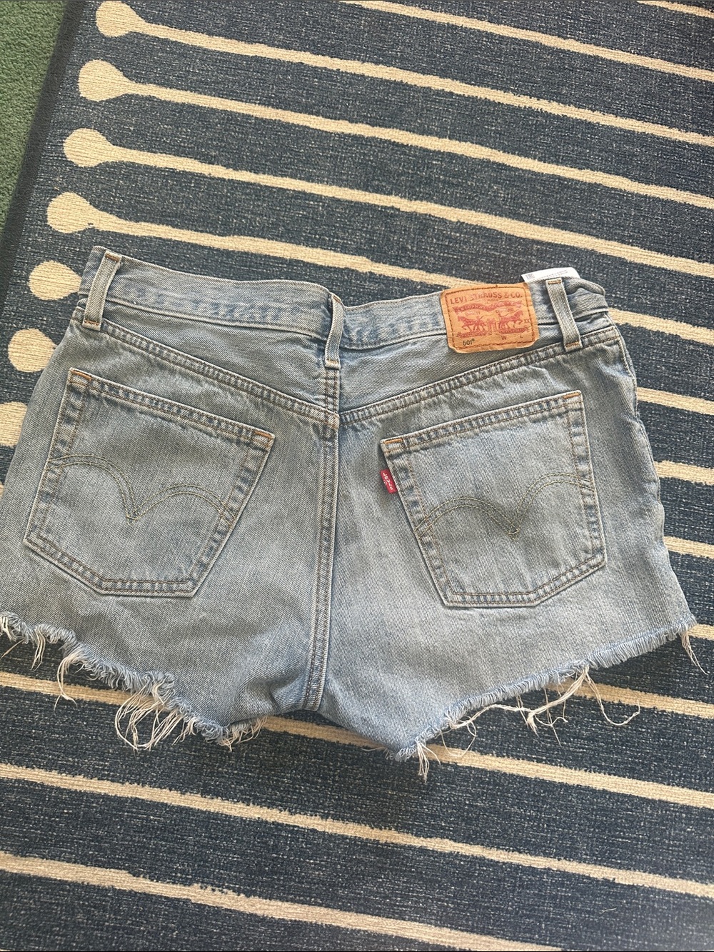 Levi’s denim cutoff shorts